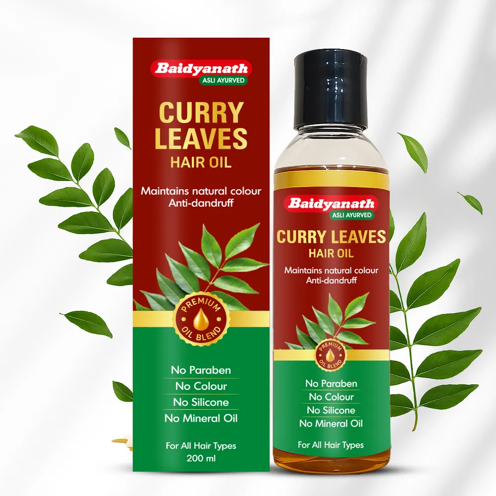 Baidyanath Curry Leaves Hair Oil