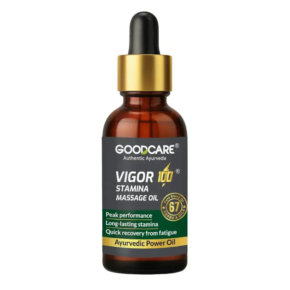 GoodCare Vigor-100 Stamina Massage Oil (by Baidyanath)