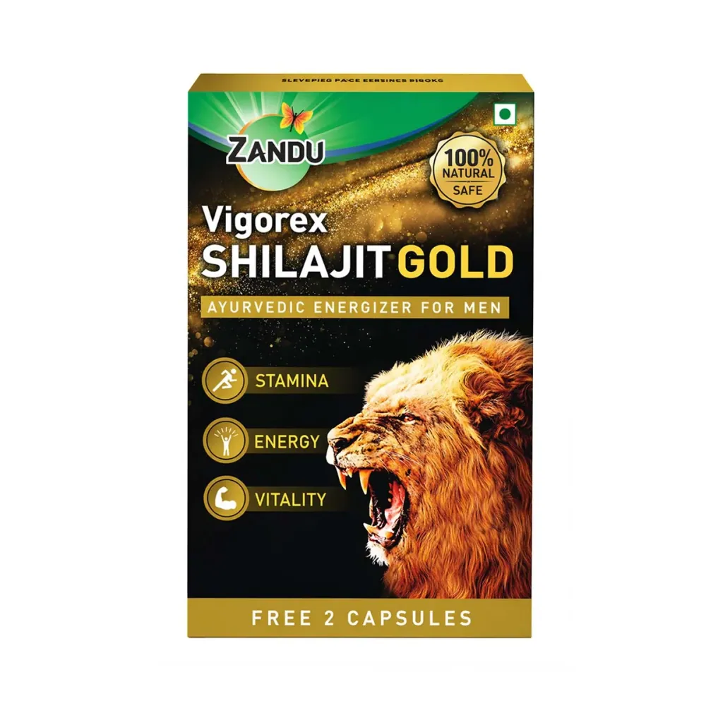 Zandu Vigorex Shilajit Gold